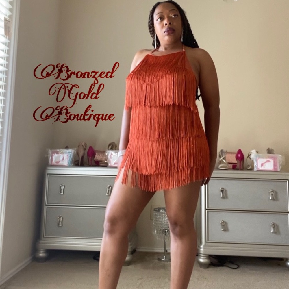 🧡Fringe Dress🧡 - Picture 7 of 8